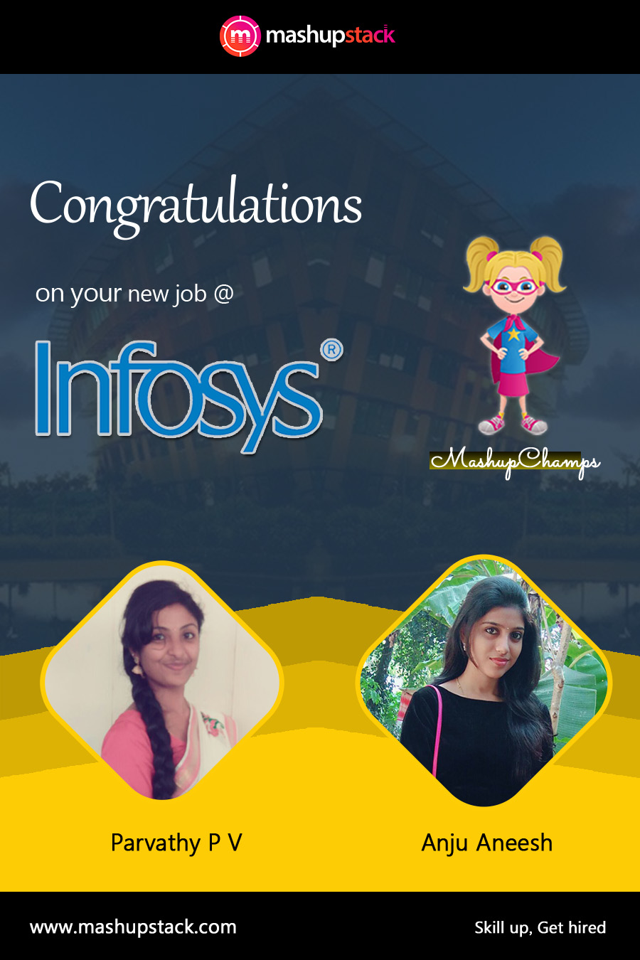 Parvathy&Anju-Infosys-masupstack